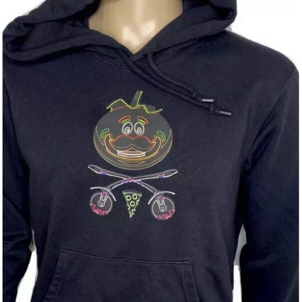 Uniqlo‎ x Fortnite Hoodie Tomato Head Sweatshirt Pullover Graphic Men Sz Small